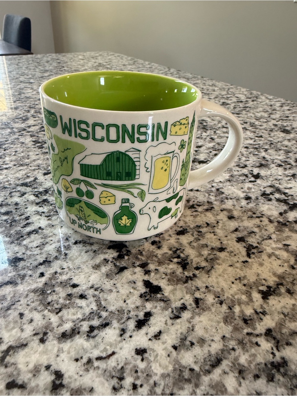 Been There Series Starbucks Mug- Wisconsin